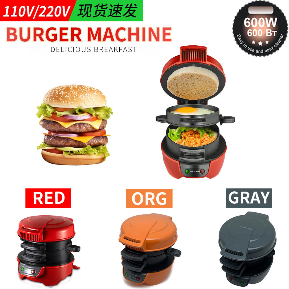 3-in-1ハンバーガー・サンドイッチ・ワッフルメーカー – もっと便利で多用途なキッチンに!