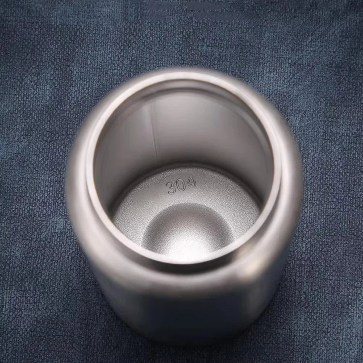 1pc Large Capacity Stainless Steel Sport Water Bottle Single-layer Rugged Water Cup Metal Flask Drinkware Camping Sports Gym