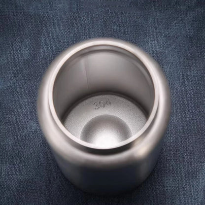 1pc Large Capacity Stainless Steel Sport Water Bottle Single-layer Rugged Water Cup Metal Flask Drinkware Camping Sports Gym