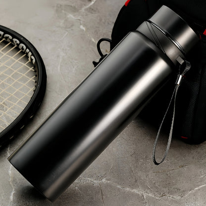 1L Stainless Steel In-vehicle Thermos Water Bottle Keep Cold and Hot Water Bottle Thermos for Water Tea Vacuum Flasks