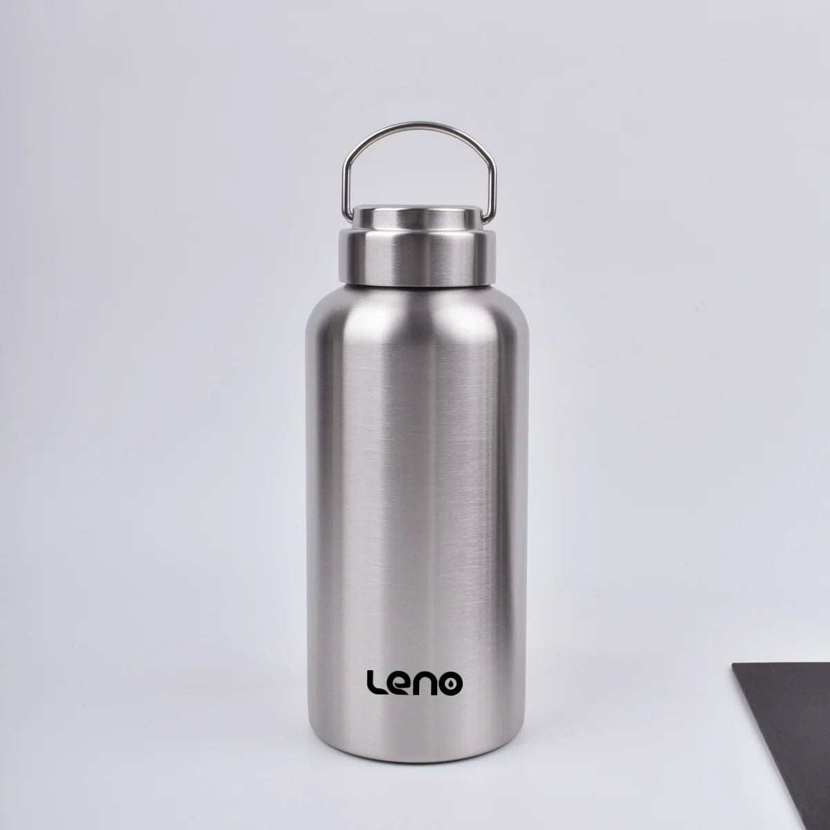 1pc Large Capacity Stainless Steel Sport Water Bottle Single-layer Rugged Water Cup Metal Flask Drinkware Camping Sports Gym