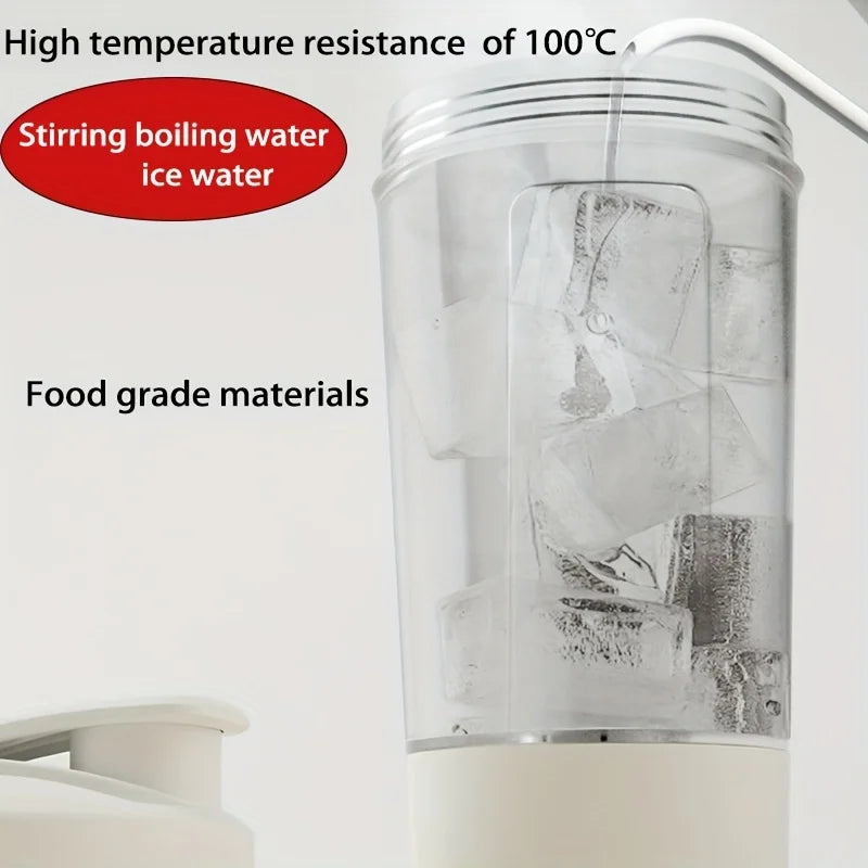2026 Portable Electric Blender USB Rechargeable Shaker Cup High Powerful Sport Mixing Cup For Milkshake Coffee Outdoor Fitness