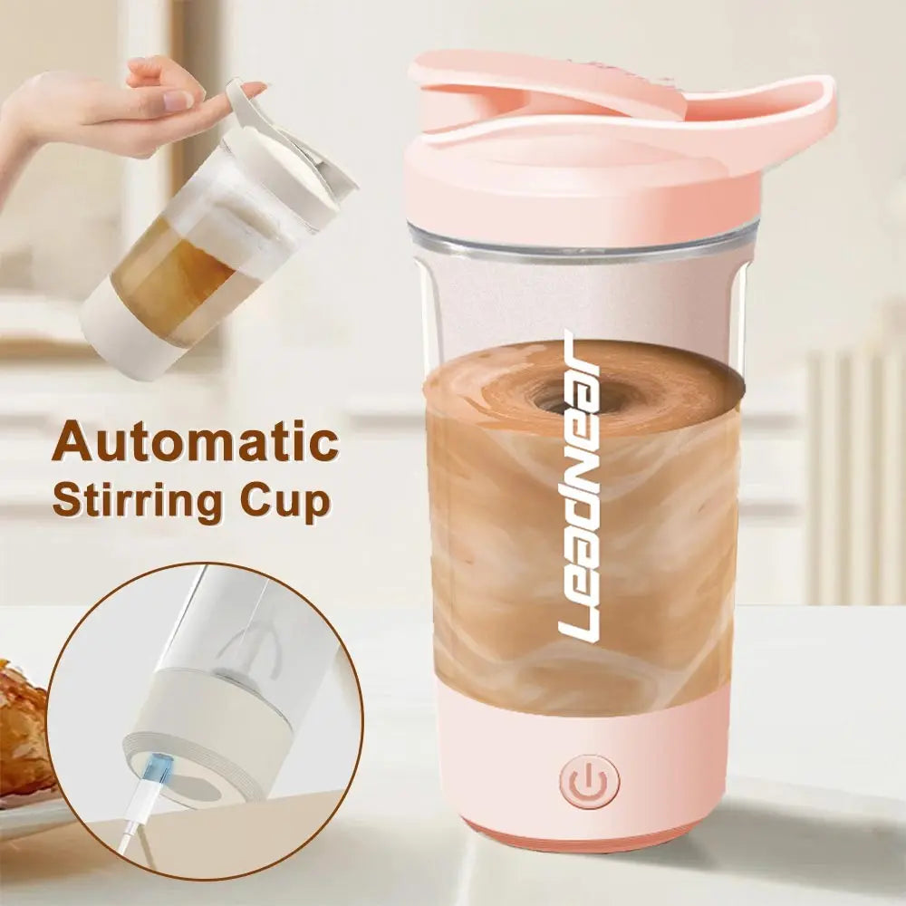 2026 Portable Electric Blender USB Rechargeable Shaker Cup High Powerful Sport Mixing Cup For Milkshake Coffee Outdoor Fitness