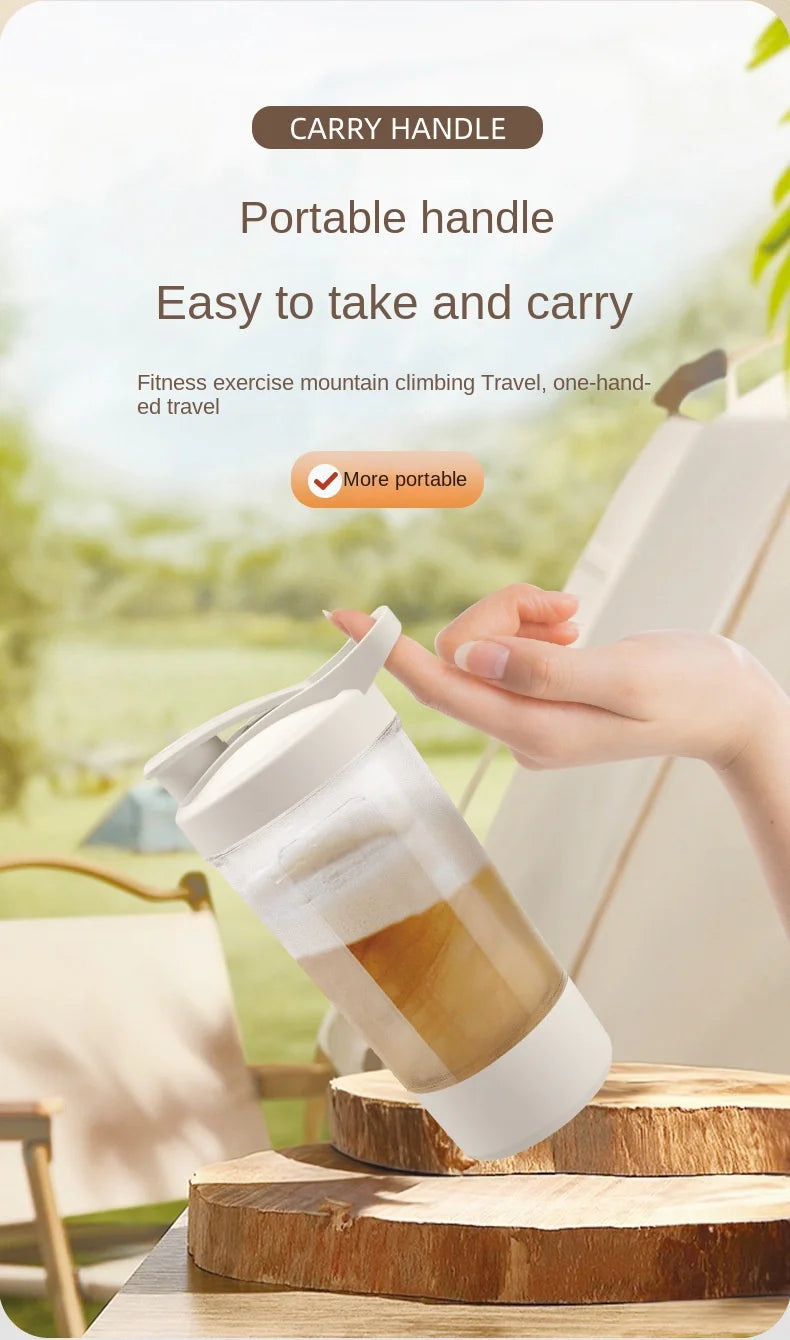 2026 Portable Electric Blender USB Rechargeable Shaker Cup High Powerful Sport Mixing Cup For Milkshake Coffee Outdoor Fitness